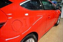 OPEL astra мягкая полировка .Сикварц файнест и нанопокрытие стекол PRO-TEC_2