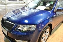 ШКОДА ОКТАВИЯ 2014 Г.В  ОБРАБОТКА КЕРАМИЧЕСКИМ ПОКРЫТИЕМ C.QUARTZ FINEST В 3 СЛОЯ СТОИМОСТЬ 15000р._4